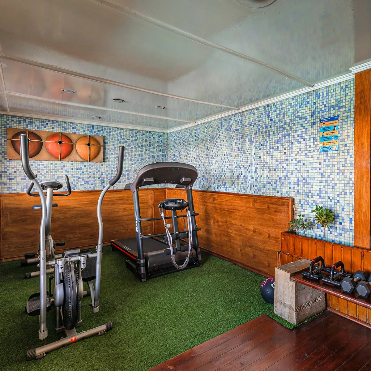 Gym aboard the MS Salacia Nile Cruise Nile cruise